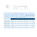 ESPS-CS2-P-A19-70-63 Eurofast Betonas