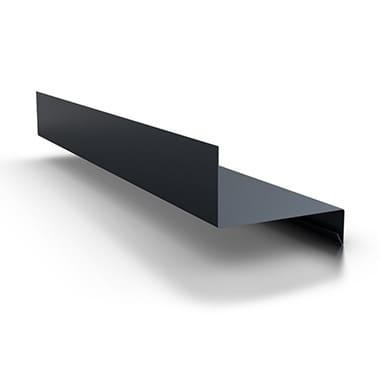 OB-13/120 cokolio nulašėjimo lankstinys (100 mm, 3000 mm, RAL 3000)